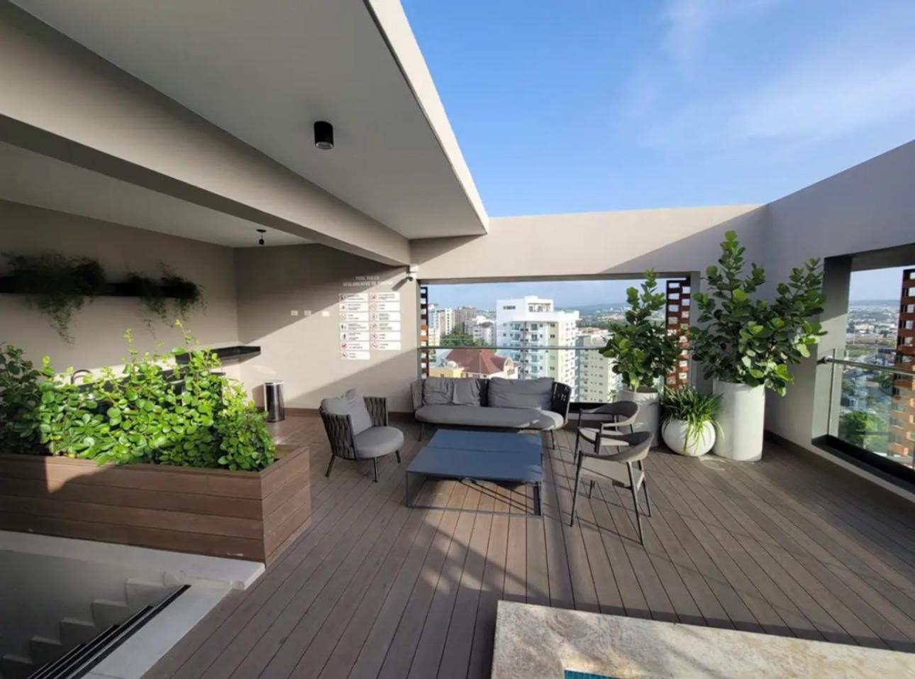 Modern Luxury Condo With Rooftop Pool & Gym Santiago De Los Caballeros Εξωτερικό φωτογραφία